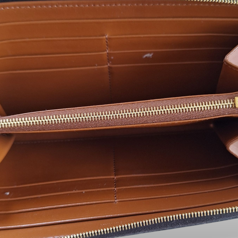 Carteira Celine Canvas Triomphe