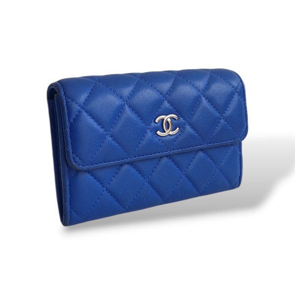 Carteira Chanel Azul 