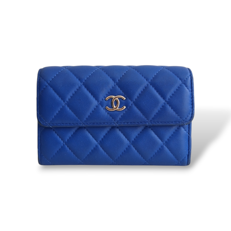 Carteira Chanel Azul 
