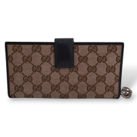 Carteira Gucci Twins GG Monograma