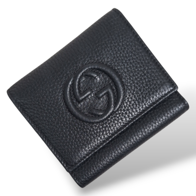 Carteira Gucci GG Preta Carteira Gucci GG Preta