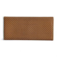 Carteira Prada Caramelo com Debrum Branco