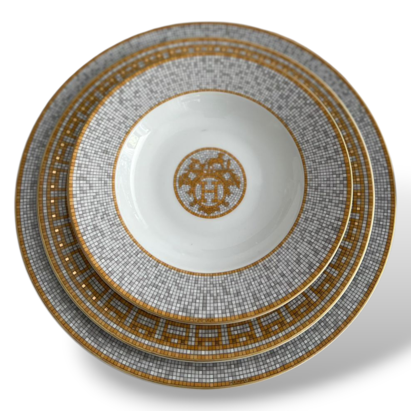 Jogo de louça Hermès Mosaïque 30 peças 