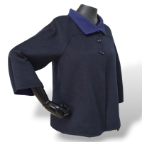 Casaqueto Armani Collection Preto Forro Azul-42