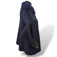 Casaqueto Armani Collection Preto Forro Azul-42