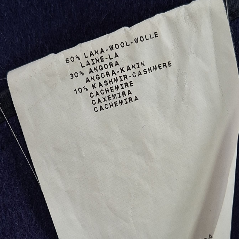 Casaqueto Armani Collection Preto Forro Azul-42