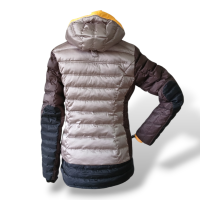 Casaco Bogner Marrom, Cinza e Amarelo-PP