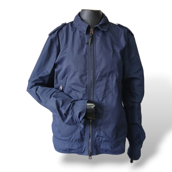 Jaqueta Burberry Tecido Azul Marinho - M 