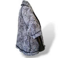 Casaco De Goeye Preto e Branco-36