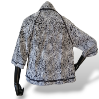 Casaco De Goeye Preto e Branco-36