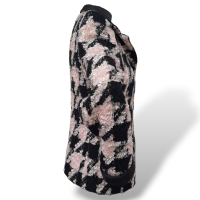 Casaqueto Escada Rosa e Preto-36