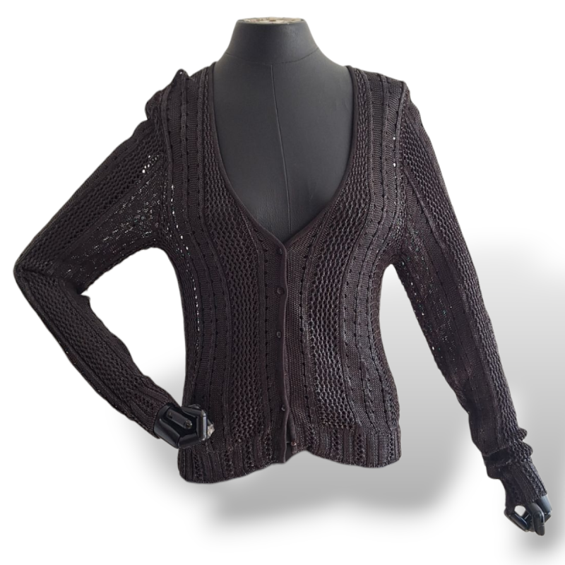 Cardigan Christian Dior marrom - 40