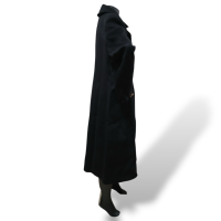 Sobretudo Gucci Preto Longo em Lã-46