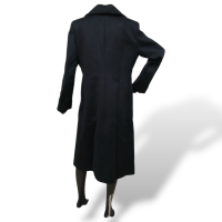 Sobretudo Gucci Preto Longo em Lã-46