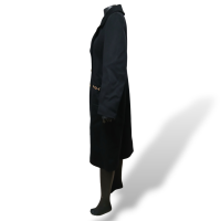 Sobretudo Gucci Preto Longo em Lã-46