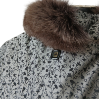 Casaco Daphné Cinza com Pelo - M