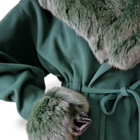 Casaco Selfridges by Admyra com Pele Verde - 38/40