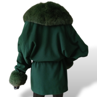 Casaco Selfridges by Admyra com Pele Verde - 38/40