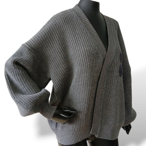 Cardigã A.Niemeyer Cinza-44