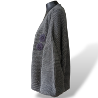 Cardigã A.Niemeyer Cinza-44