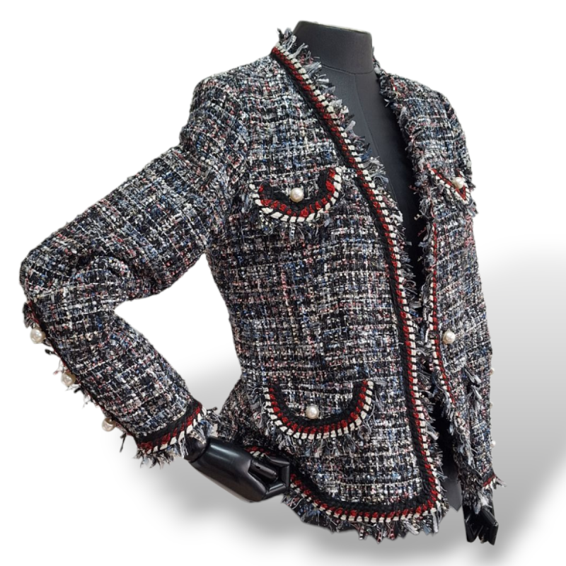 Casaquinho Claudete e Deca em Tweed - P