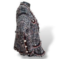 Casaquinho Claudete e Deca em Tweed - P