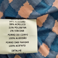 Casaqueto Marc By Marc Jacobs Tweed Cinza com Vermelho-M