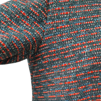 Casaqueto Marc By Marc Jacobs Tweed Cinza com Vermelho-M