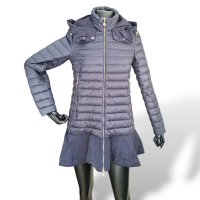 Jaqueta Moncler Nylon Azul Marinho-36