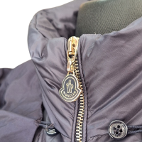 Jaqueta Moncler Nylon Azul Marinho-36