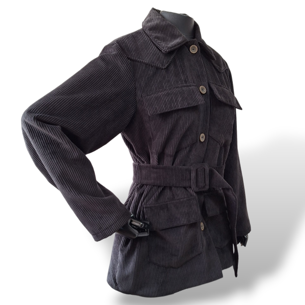 Blazer Paula Raia em Veludo Cotelê-36