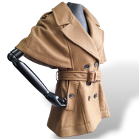 Casaco Burberry Caramelo em Lã - 38