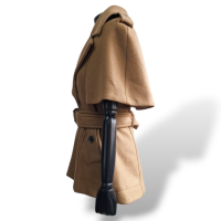 Casaco Burberry Caramelo em Lã - 38