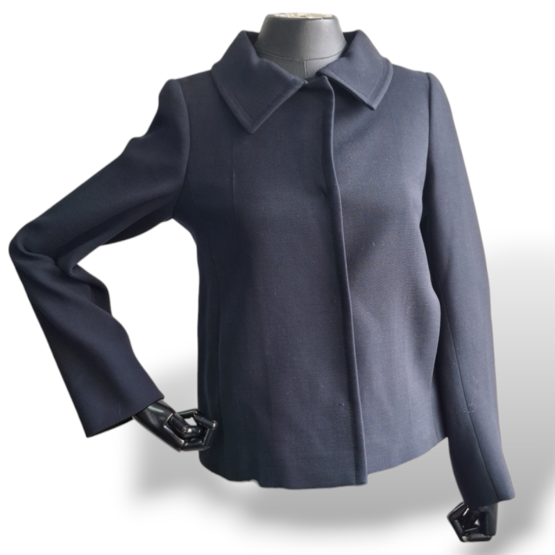 Casaco Prada Azul Marinho em Lã - 38