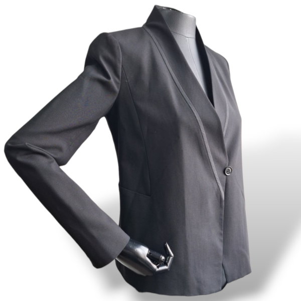 Blazer Vince Preto em Lã - 38