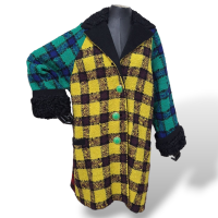 Casaco Versace Xadrez Colorido-38