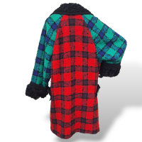 Casaco Versace Xadrez Colorido-38