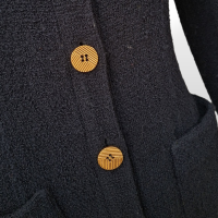 Casaco Valentino Bouclet Azul Marinho-36