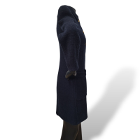 Casaco Valentino Bouclet Azul Marinho-36