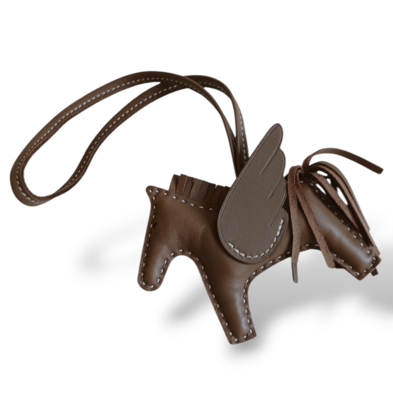 Charm Hermès Rodeo Pegase Etoupe
