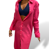 Chemise Mariana Penteado Pink - M