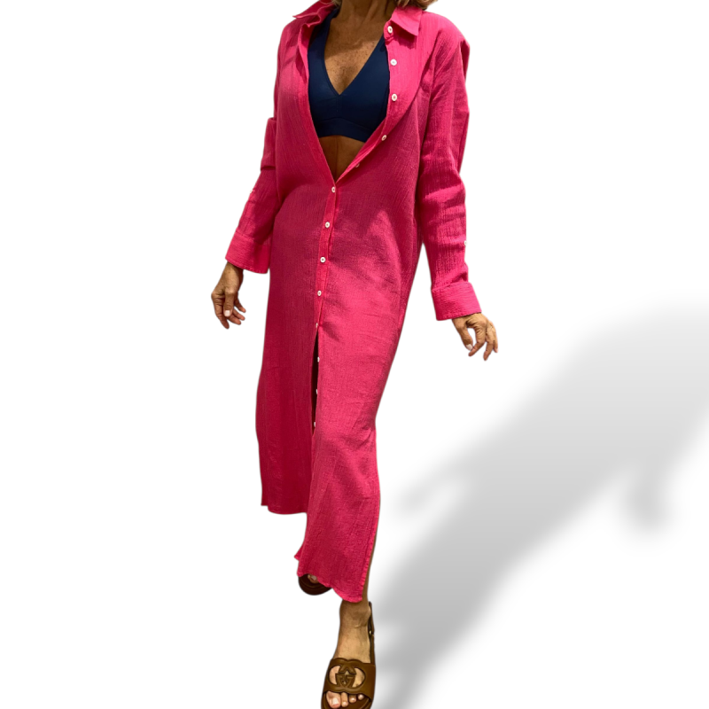 Chemise Mariana Penteado Pink - M