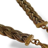 Cinto Chanel Vintage Ouro Velho Cinto Chanel Vintage Ouro Velho