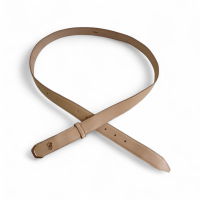 Cinto Chloé Bege Fivela Dourada