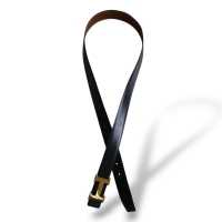Cinto Hermès Reversível Preto/Caramelo Cinto Hermès Reversível Preto/Caramelo