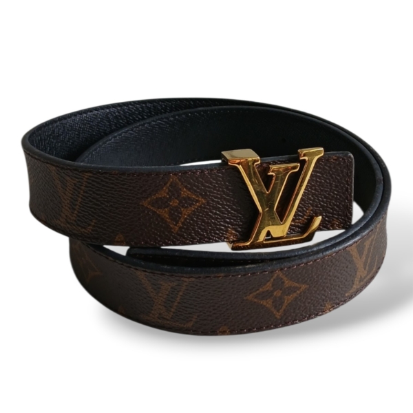 Cinto Louis Vuitton Monograma Reversível