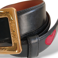 Cinto Moschino Preto 