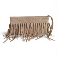 Clutch Bottega Veneta Intrecciato Wristlet Off-White