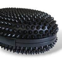 Clutch Christian Louboutin Oval Spikes Mina Preta Clutch Christian Louboutin Oval Spikes Mina Preta