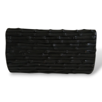 Clutch Glorinha Paranaguá em Bambú Preta